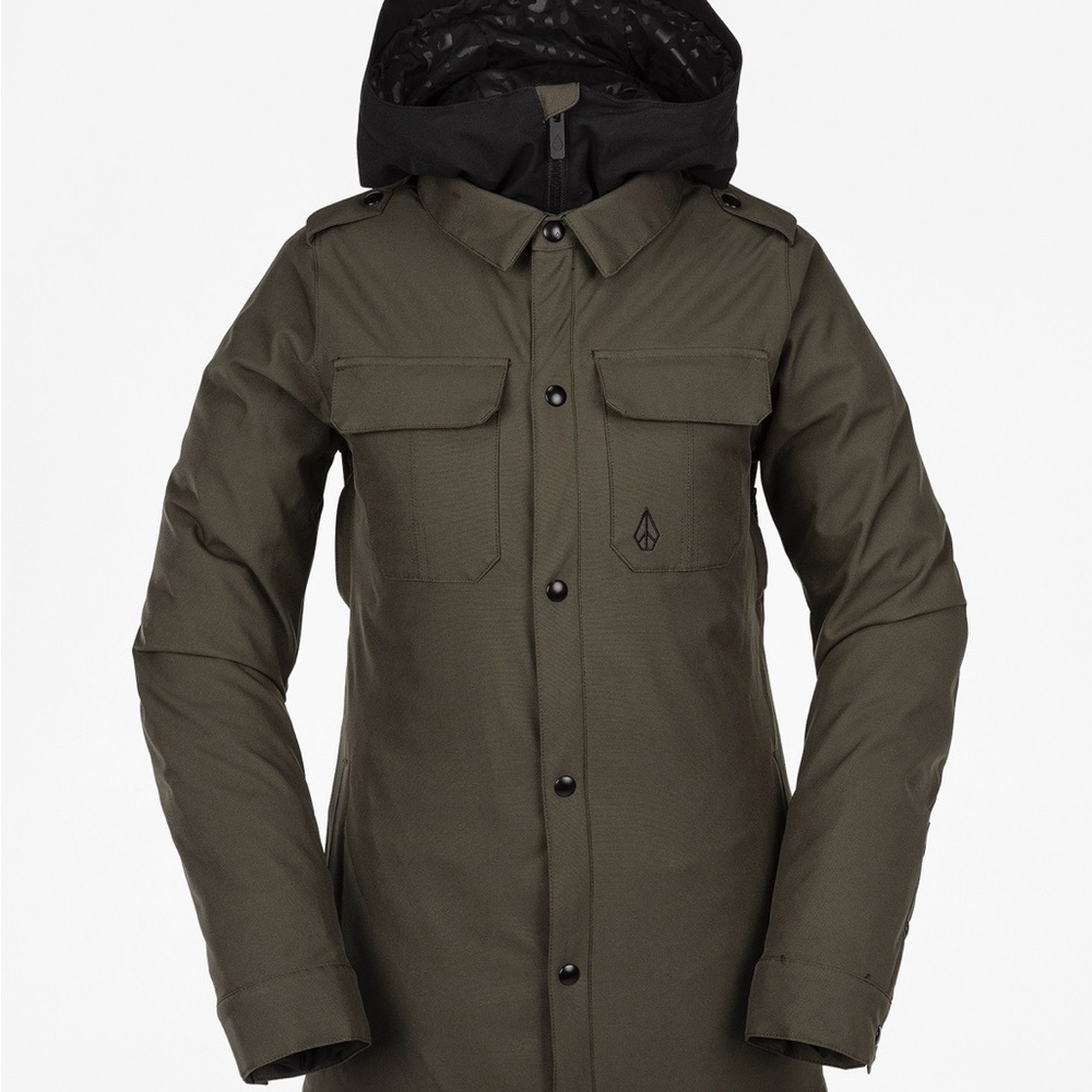 Volcom Women's Kuma Insulated Snowboard/Ski Winter Hooded Jacket